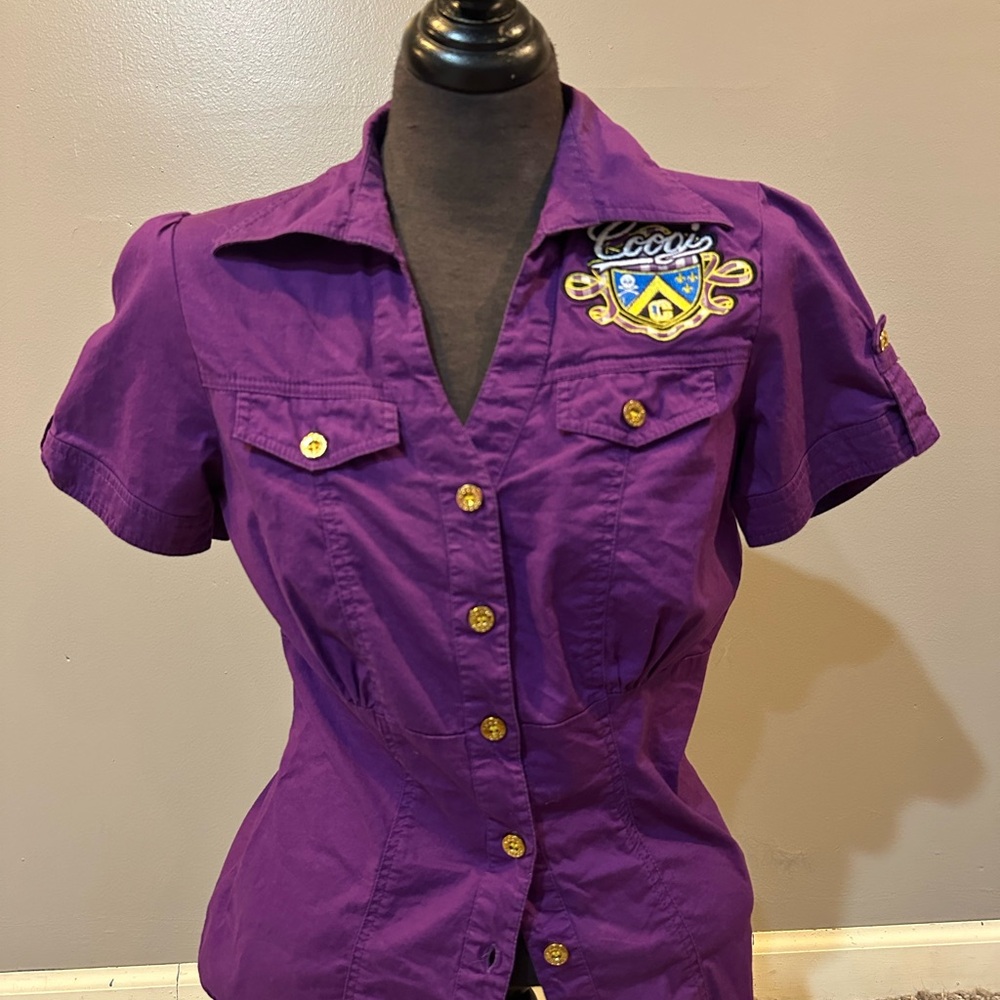 vintage coogi button up - Picture 4 of 12